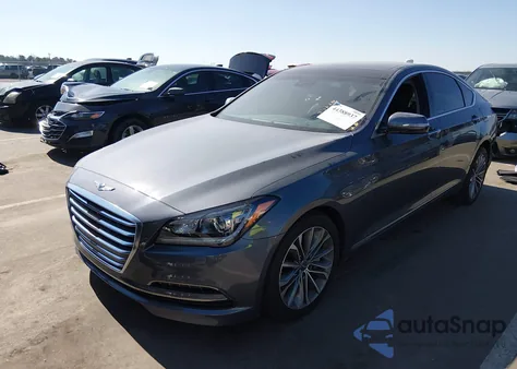 2015 Hyundai Genesis 3.8 z USA, uszkodzony, nr VIN KMHGN4JE9FU065220